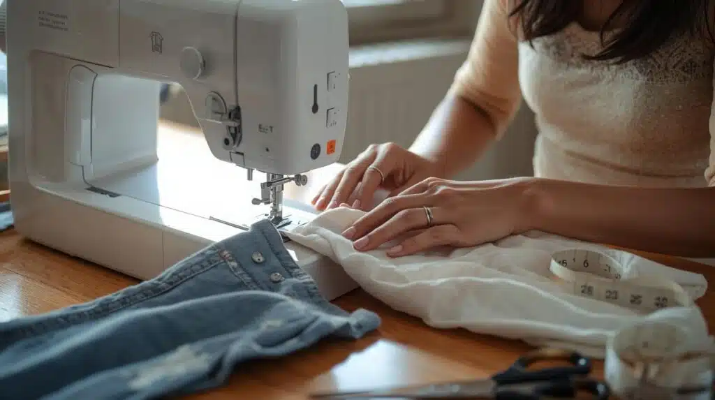 איך להצר מכנסיים