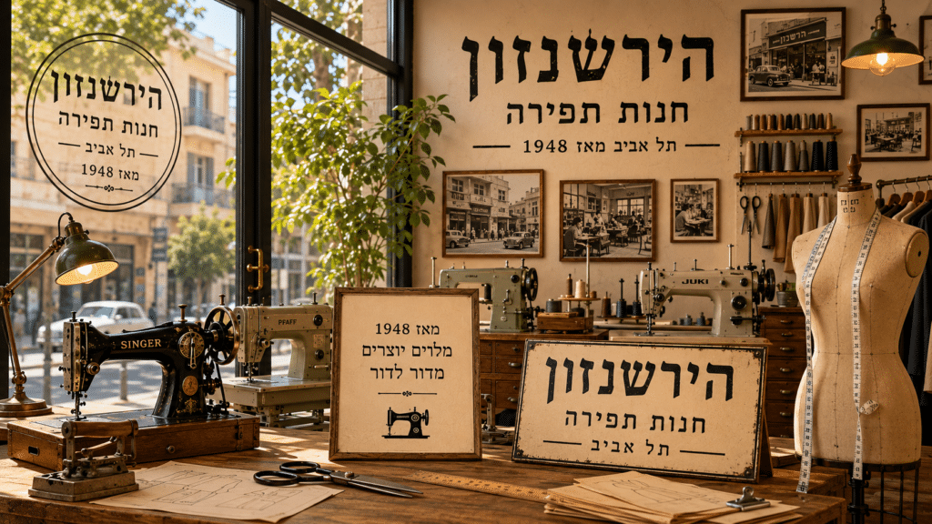 חנות תפירה תל אביב