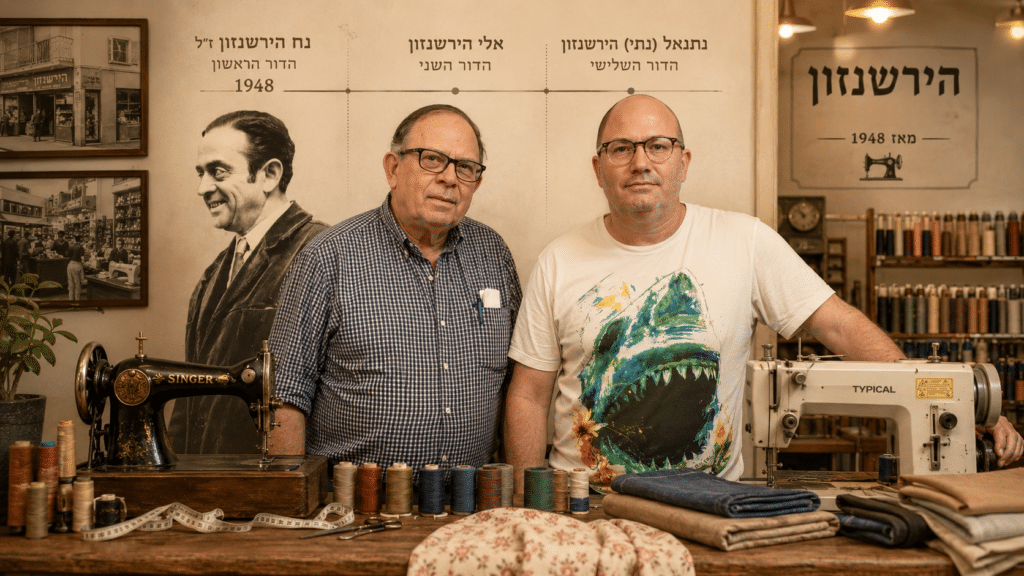 הירשנזון חנות מכונות תפירה תל אביב
