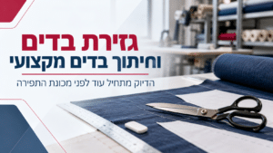 גזירת בדים וחיתוך בדים